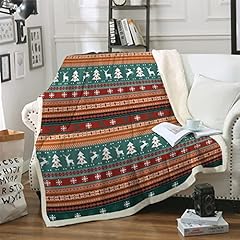 Christmas fleece blanket for sale  Delivered anywhere in UK