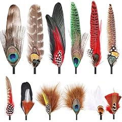 Ihufeather 12pcs hat for sale  Delivered anywhere in USA 
