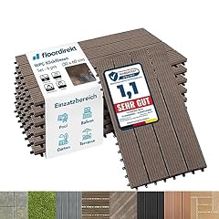 Floordirekt piastrelle giardin usato  Spedito ovunque in Italia 