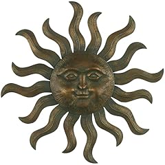 Deco metal sun for sale  Delivered anywhere in USA 