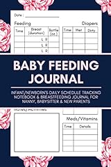 Baby feeding journal for sale  Delivered anywhere in UK
