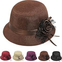 Initlove womens cloche for sale  Delivered anywhere in UK
