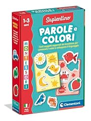 Clementoni montessori parole usato  Spedito ovunque in Italia 