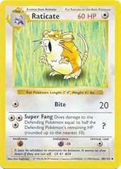 Pokemon raticate 102 for sale  Delivered anywhere in USA 
