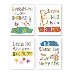 Chditb unframed colorful for sale  Delivered anywhere in USA 