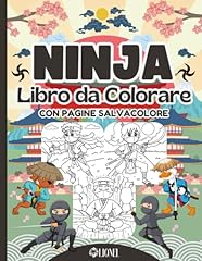 Ninja libro colorare usato  Spedito ovunque in Italia 