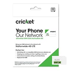 Cricket gsm sim for sale  Delivered anywhere in USA 