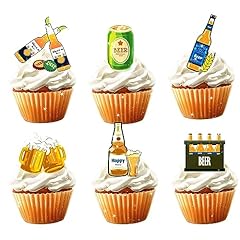18pcs beer cupake for sale  Delivered anywhere in USA 