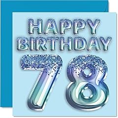 78th birthday card for sale  Delivered anywhere in USA 