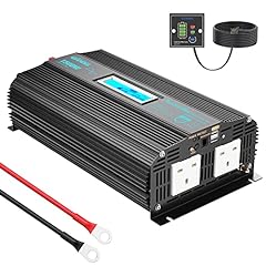 Pure Sine Wave Power Inverter 1500W DC 12V to AC 230V for sale  Delivered anywhere in UK
