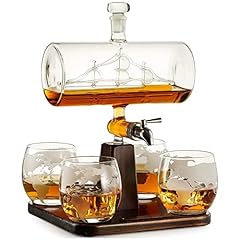 Whiskey decanter globe for sale  Delivered anywhere in USA 