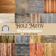 Holz motiv bastelpapier gebraucht kaufen  Wird an jeden Ort in Deutschland