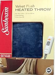 Sunbeam electric heated for sale  Delivered anywhere in USA 