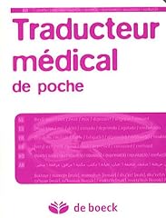 Traducteur médical poche d'occasion  Livré partout en France