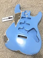 Used, Strat Body Alder Sonic Blue Heavy Relic (Used) for sale  Delivered anywhere in Canada