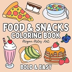 Food snacks coloring d'occasion  Livré partout en France