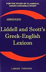 Liddell scott greek for sale  Delivered anywhere in UK