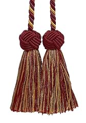 Double tassel beige for sale  Delivered anywhere in USA 