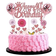 Happy 40th birthday usato  Spedito ovunque in Italia 