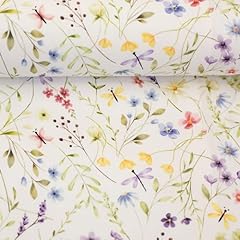 Baumwollstoff floralen mustern gebraucht kaufen  Wird an jeden Ort in Deutschland