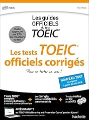 Toeic tests officiels d'occasion  Livré partout en France