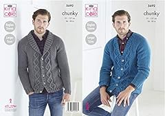 Knitting pattern mens for sale  Delivered anywhere in UK