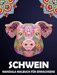 Schwein mandala malbuch gebraucht kaufen  Wird an jeden Ort in Deutschland