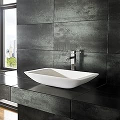 Clickbasin modern white for sale  Delivered anywhere in Ireland