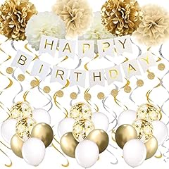 Gold birthday party for sale  Delivered anywhere in USA 