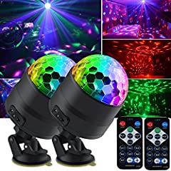2pack disco lights for sale  Delivered anywhere in UK