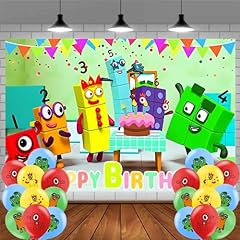 Number blocks birthday for sale  Delivered anywhere in UK
