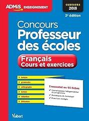 Concours professeur écoles d'occasion  Livré partout en France