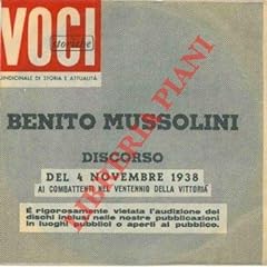 Benito mussolini. discorso usato  Spedito ovunque in Italia 