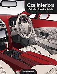 Car interiors coloring gebraucht kaufen  Wird an jeden Ort in Deutschland