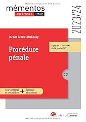 Procédure pénale jour d'occasion  Livré partout en France