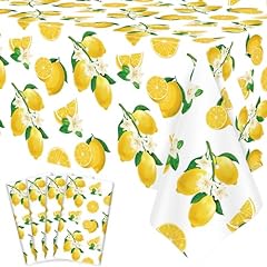 Pack lemon tablecloth for sale  Delivered anywhere in USA 