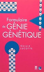 Formulaire génie génétique d'occasion  Livré partout en France