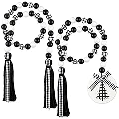 Wooden bead christmas for sale  Delivered anywhere in USA 