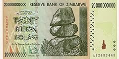 Zimbabwe dollar bill for sale  Delivered anywhere in UK