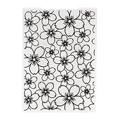 Flower plastic embossing for sale  Delivered anywhere in UK