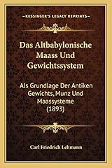 Altbabylonische maass gewichts gebraucht kaufen  Wird an jeden Ort in Deutschland