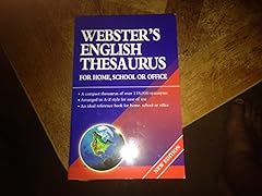 Webster english thesaurus for sale  Delivered anywhere in USA 