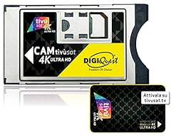 Digiquest CAM tivùsat 4K Ultra HD usato  Spedito ovunque in Italia 
