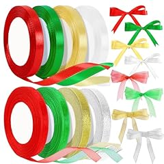 Christmas ribbon sepglitter for sale  Delivered anywhere in USA 