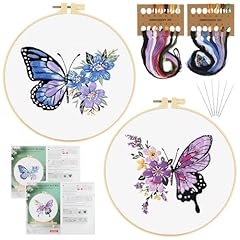 Taihobo butterfly embroidery for sale  Delivered anywhere in UK