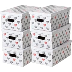 Set aufbewahrungsboxen karton gebraucht kaufen  Wird an jeden Ort in Deutschland