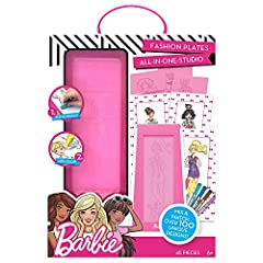 Barbie Fashion Plates All in One Studio – Barbie Sketch for sale  Delivered anywhere in USA 
