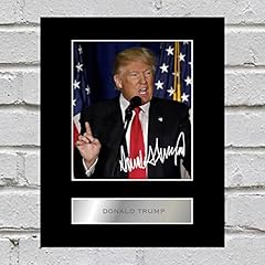 Donald trump signed for sale  Delivered anywhere in UK
