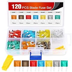Nilight 120Pcs Blade Fuses Assortment 5, 7.5, 10, 15, for sale  Delivered anywhere in Canada