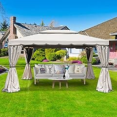 Yellowshop gazebo alluminio usato  Spedito ovunque in Italia 